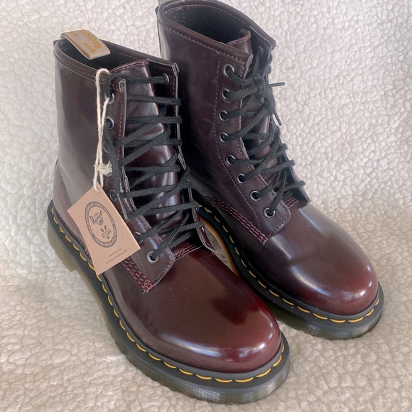Dr. Martens Shoes - Dr Martens NWT Womens Size 8 Cherry Red Boots